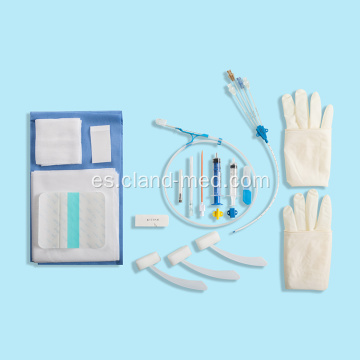 Catéter venoso central desechable médico CE (CVC Kit)